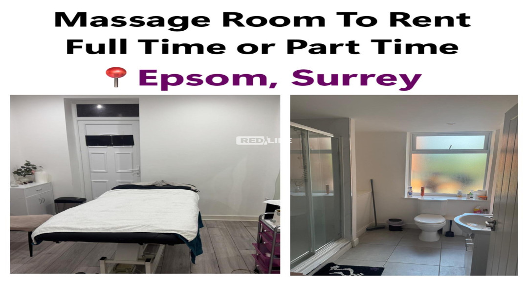 💕Massage Room To Rent💕
📍Epsom Town