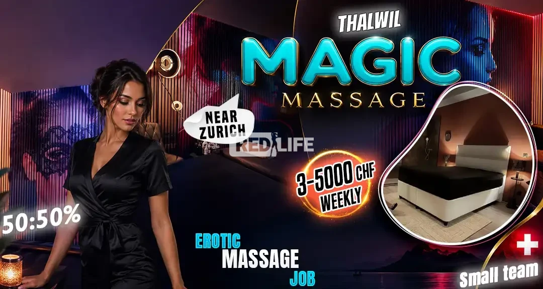 Erotic massage job near Zurich
