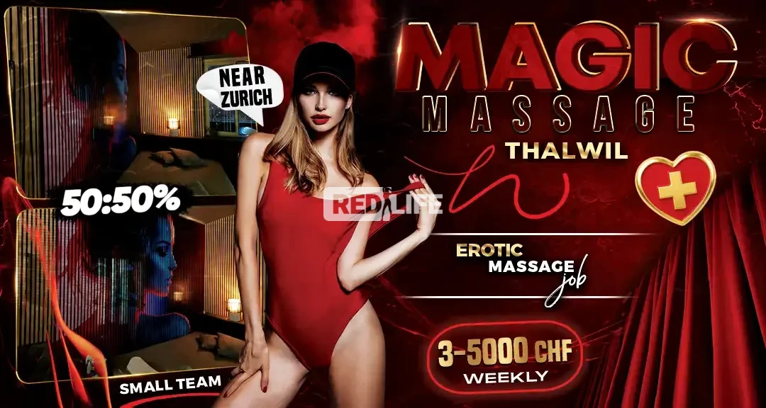 Erotic massage job near Zurich