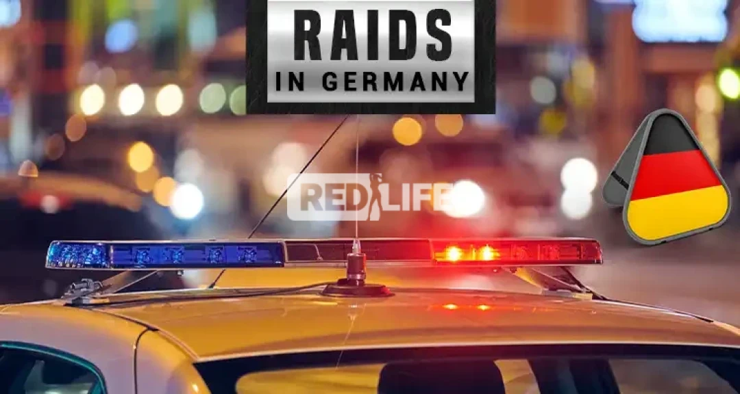 Police raids in Germany on