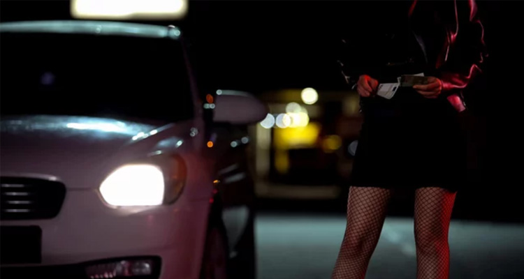 Sex worker doing adultworks