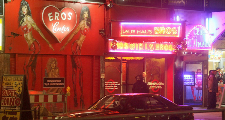Red-light district in Hamburg